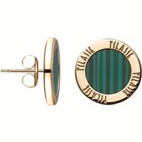 Pendientes Alviero Martini Mujer Zambia in Acero Malachite ACJ0189YG - ACJ0189YG